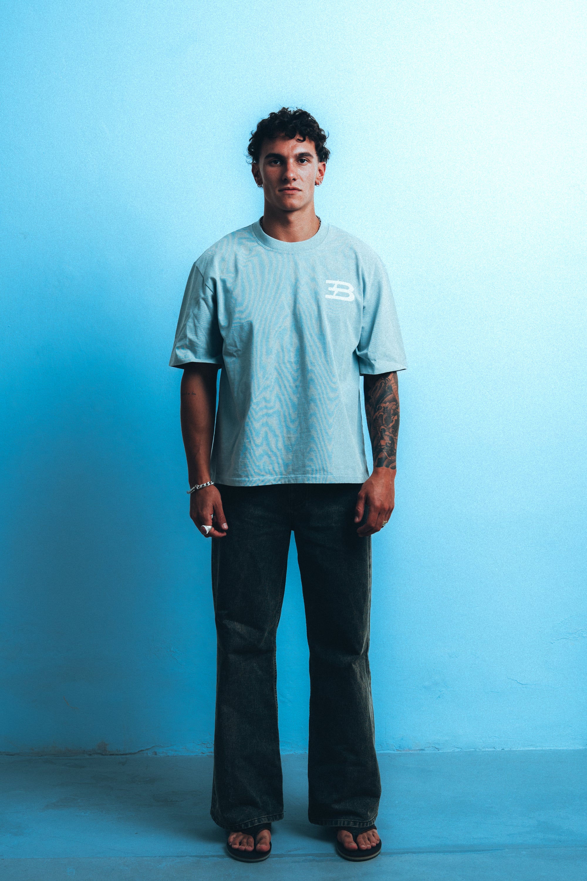SHAPER TEE BLUE