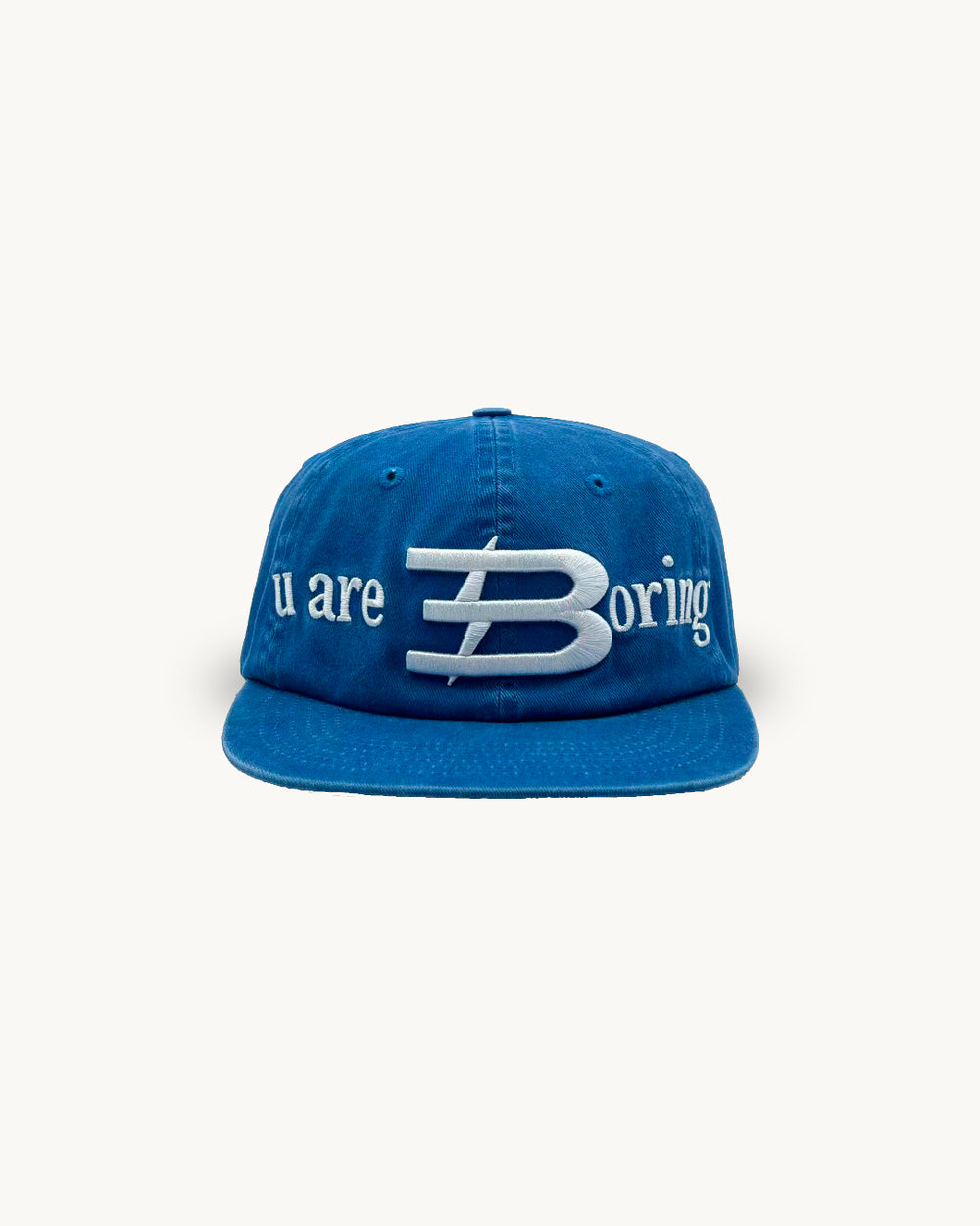 BORING CAP BLUE