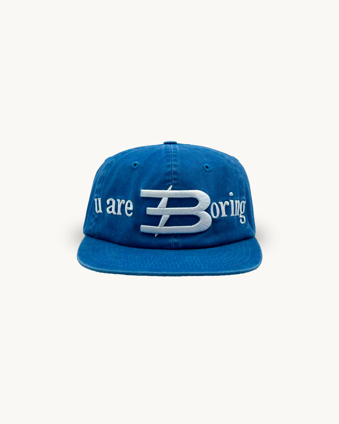 BORING CAP BLUE