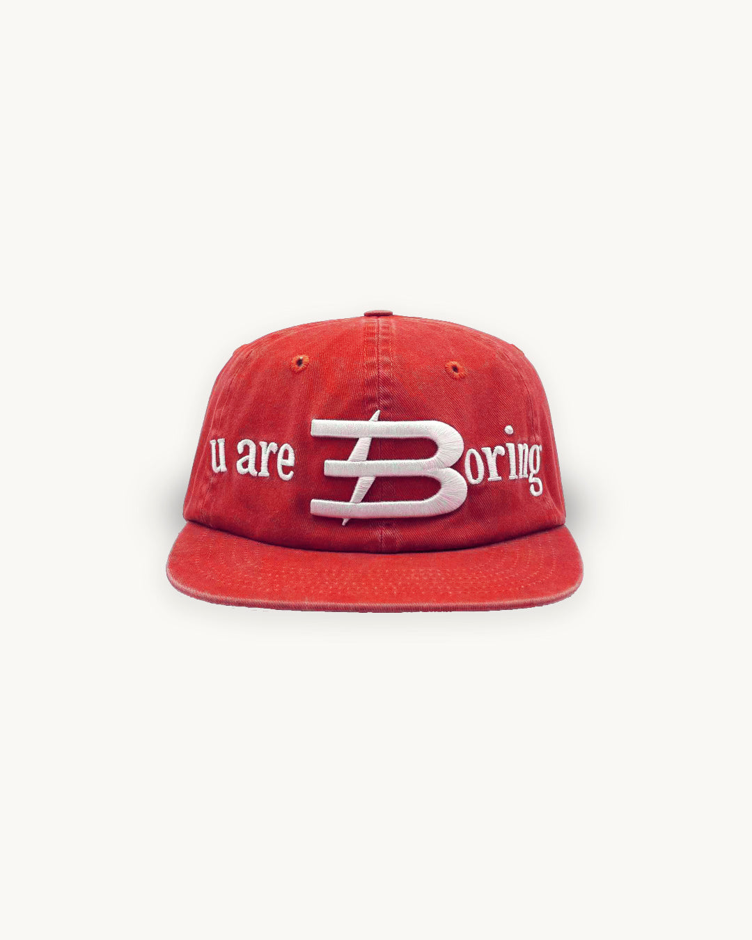 BORING CAP RED